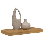 vidaXL Étagère Murale Beige 50 x 23 x 4 cm Bois d'ingénierie