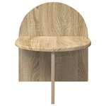 vidaXL Table de chevet 2 Pièces Chêne Sonoma 40 x 35 5 x 45 5 cm