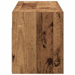 vidaXL Armoire murale de bain vieux bois 60x25x30 cm bois d'ingénierie