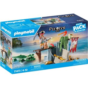 PLAYMOBIL 71473 - Pirate avec Alligator