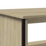 vidaXL Table basse chêne sonoma 100x51x40 cm bois d'ingénierie