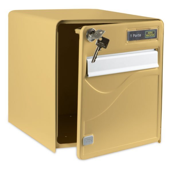 Boîte aux lettres normalisée - BURG-WÄCHTER Balutic Beige 1 Porte