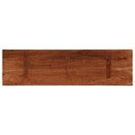 vidaXL Dessus de table 110x20x3 8cm rectangulaire bois massif récupéré