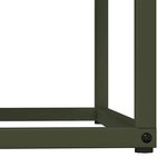 vidaXL Portant de bois chauffage vert olive 69 5x35x81 cm