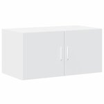 vidaXL Armoire murale blanc 80x42 5x40 cm bois d'ingénierie