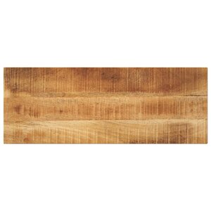 vidaXL Dessus de table rectangulaire bois massif de manguier brut