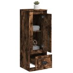 vidaXL Buffet haut chêne fumé 36x35 5x103 5 cm bois d'ingénierie