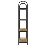 vidaXL Étagère chêne artisanal 80 x 30 x 146 cm Bois d'ingénierie