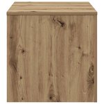 vidaXL Tables d'appoint 3 Pièces vieux bois bois d'ingénierie