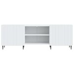 vidaXL Meuble TV Blanc 150 x 31 x 52 cm Bois d'ingénierie