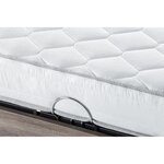 Ensemble relaxation électrique matelas + sommier - 140 x 200 cm - Mousse