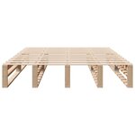 vidaXL Cadre de lit sans matelas 150x200 cm bois de pin massif