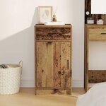 vidaXL Buffet Bois ancien 40 x 40.5 x 75 cm Bois d'ingénierie