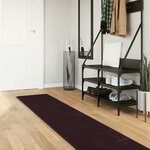 vidaXL Coureur de Tapis MARSA Anthracite 50 x 300 cm Polyester et PVC
