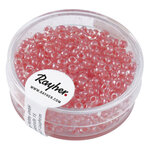 Perle Rocaille arktis lustrée Rose corail 2 6mm 17 g