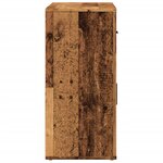 vidaXL Buffet vieux bois 80x33x70 cm bois d'ingénierie