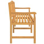 vidaXL Banc de jardin 228x59 5x90 cm bois de teck solide