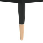 vidaXL Armoire à chaussures Noir 102x36x60 cm Bois d'ingénierie