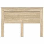 vidaXL Tête de lit Chêne Sonoma 140 cm Bois d'ingénierie