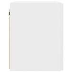 vidaXL Meuble TV mural Blanc 30 x 31 x 40 cm Bois d'ingénierie