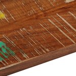 vidaXL Dessus de table 60x50x2 5 cm rectangulaire bois massif récupéré