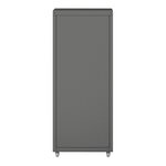Caisson de bureau meuble de rangement pour documents dossiers fournitures de bureau à roulettes avec 5 tiroirs 69 x 28 x 41 cm gris 03_0006329