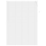 vidaXL Store Vénitien Réglable Blanc 213 x 150 cm PVC