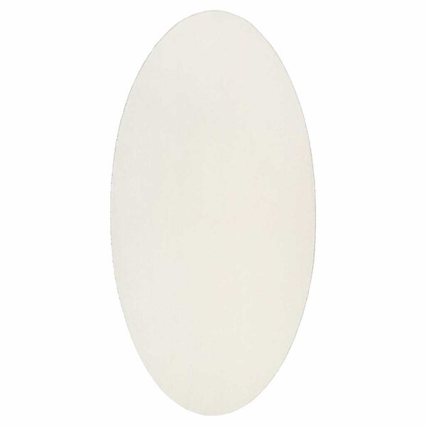 vidaXL Tapis HUARTE Crème 100 x 200 cm Polyester