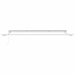 vidaXL Auvent Blanc 5 × 3 5 m Métal