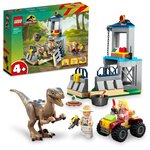 76957 L evasion du velociraptor Jurassic World