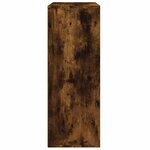 vidaXL Buffet chêne fumé 60x31x84 cm bois d'ingénierie