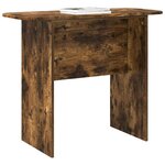 vidaXL Table console Chêne fumé 93 x 40 x 75 cm Bois d'ingénierie