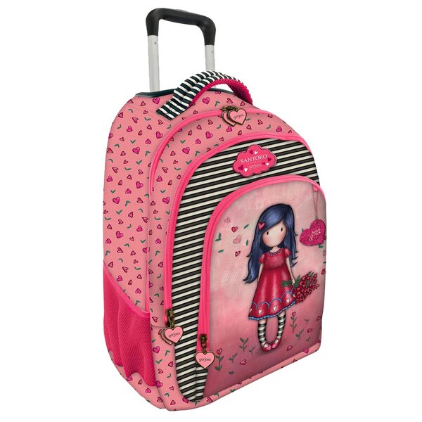 Trolley scolaire gorjuss love grows