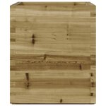 vidaXL Jardinière 60x60x72 5 cm bois de pin imprégné