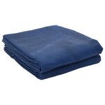 vidaXL Tapis de sol de camping bleu 5x3 m