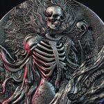 Pièce de monnaie en Argent 2000 Francs g 62.2 (2 oz) Millésime 2025 BONE DEMON