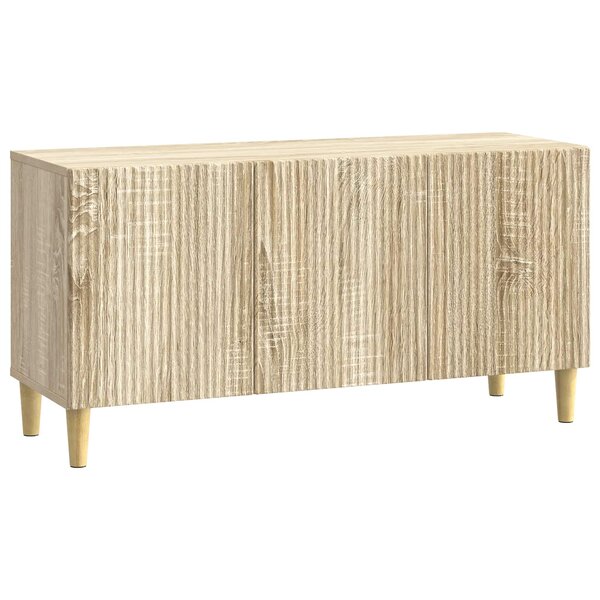 vidaXL Meuble TV Chêne Sonoma 99 x 34 5 x 50 cm Bois d'ingénierie