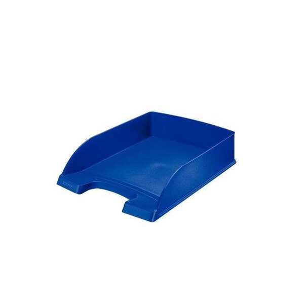 Plus Corbeille à courrier Hauteur 70mm Bleu x 5 LEITZ