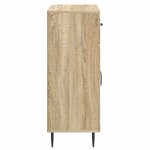 vidaXL Buffet Chêne Sonoma 66 x 34 5 x 89 5 cm Bois d'ingénierie