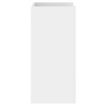 vidaXL Buffet blanc 45x35x75 cm bois d'ingénierie