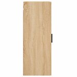 vidaXL Armoire murale chêne sonoma 34 5x34x90 cm