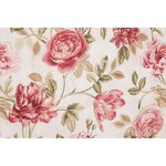 Parure de lit - housse de couette 220 x 240 + 2 taies d'oreiller 60 x 60  65  coton- Crème