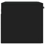 vidaXL Armoire murale Noir 60x36 5x35 cm Bois d'ingénierie