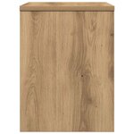 vidaXL Table de chevet chêne artisanal 40x30x40 cm bois d'ingénierie
