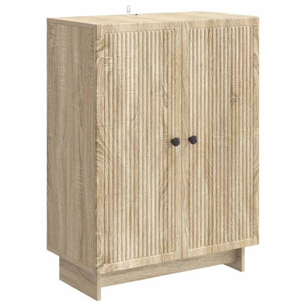 vidaXL Buffet Chêne Sonoma 66 x 34 5 x 90 cm Bois d'ingénierie