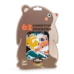 Djeco DJ00055 - Gommettes Animaux de la forêt