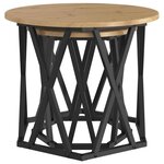 vidaXL Table d'appoint 2 Pièces chêne artisanal 50 x 50 x 40 cm