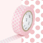 Masking Tape MT Pois rose clair - dot strawberry milk