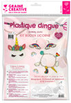 Kit Bijoux Licorne Plastique Dingue Avec Decoupe