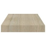 vidaXL Étagère murale flottante chêne 40x23x3 8 cm MDF